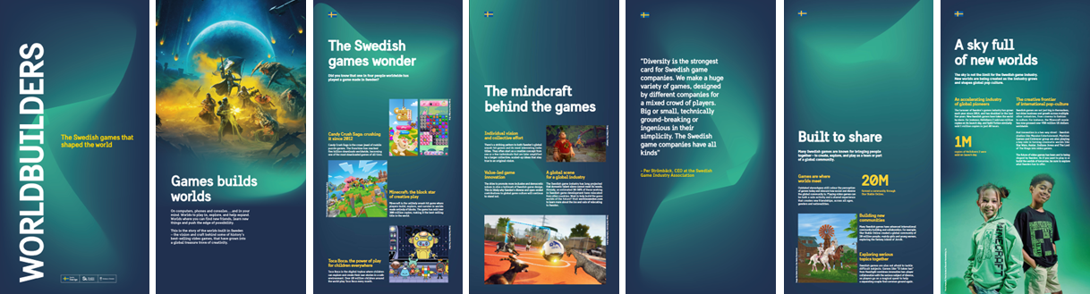 Posters about Swedish video games